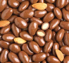choc covered almonds